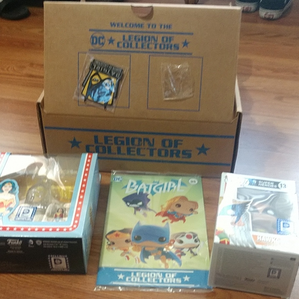 A DC Comics collector's box